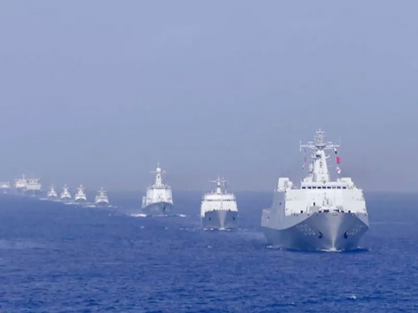 人民海軍成立70周年閱兵，輝煌成就與堅定前行，人民海軍成立70周年閱兵，輝煌成就鑄就，堅定前行展雄姿