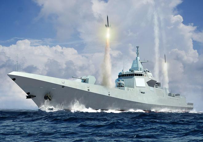 中國下一代重型驅(qū)逐艦，未來海防的堅實支柱，中國下一代重型驅(qū)逐艦，未來海防的堅實后盾
