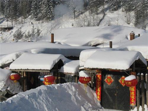 雪鄉(xiāng)，夢幻般的童話世界，雪鄉(xiāng)，夢幻童話世界的奇景