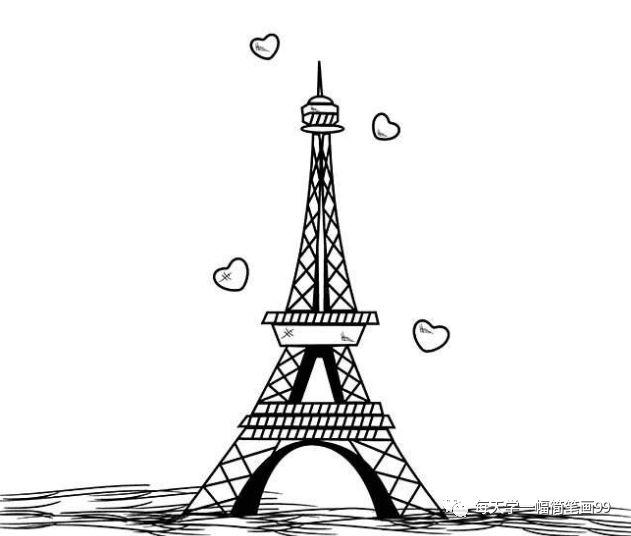 埃菲爾鐵塔圖片大全，探索世界著名建筑之美，埃菲爾鐵塔魅力建筑圖片集，探索世界著名建筑之美